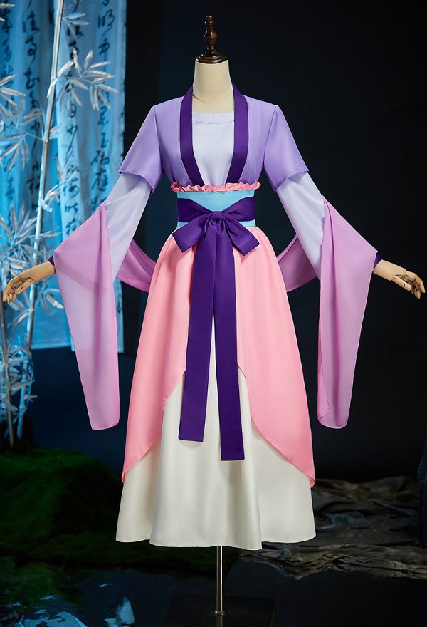 薬屋のひとりごと マオマオ コスプレ 衣装 薄い紫