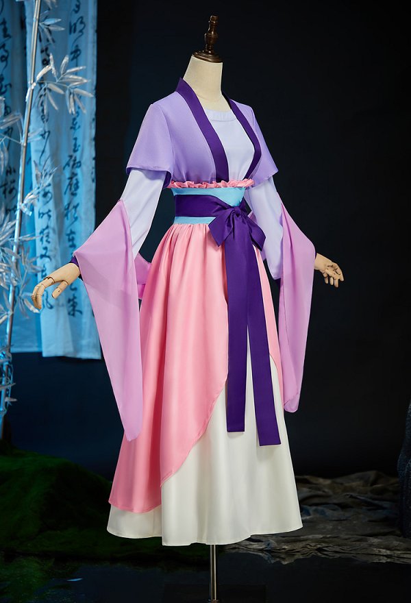 薬屋のひとりごと マオマオ コスプレ 衣装 薄い紫