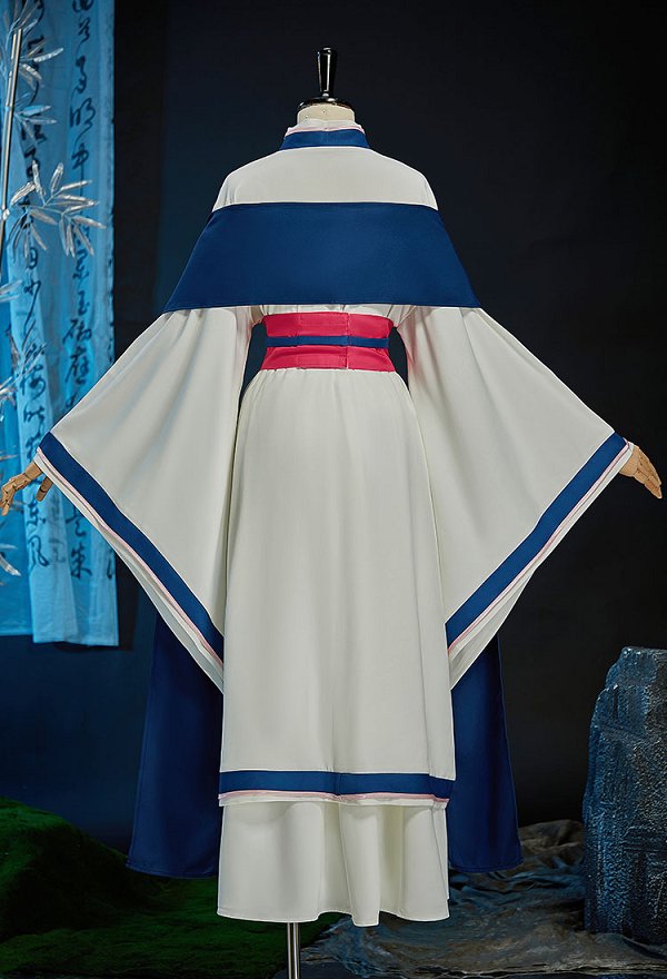 薬屋のひとりごと マオマオ コスプレ 衣装 白青色