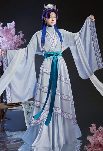 薬屋のひとりごと 壬氏 ジンシ  月精 コスプレ 衣装 白色