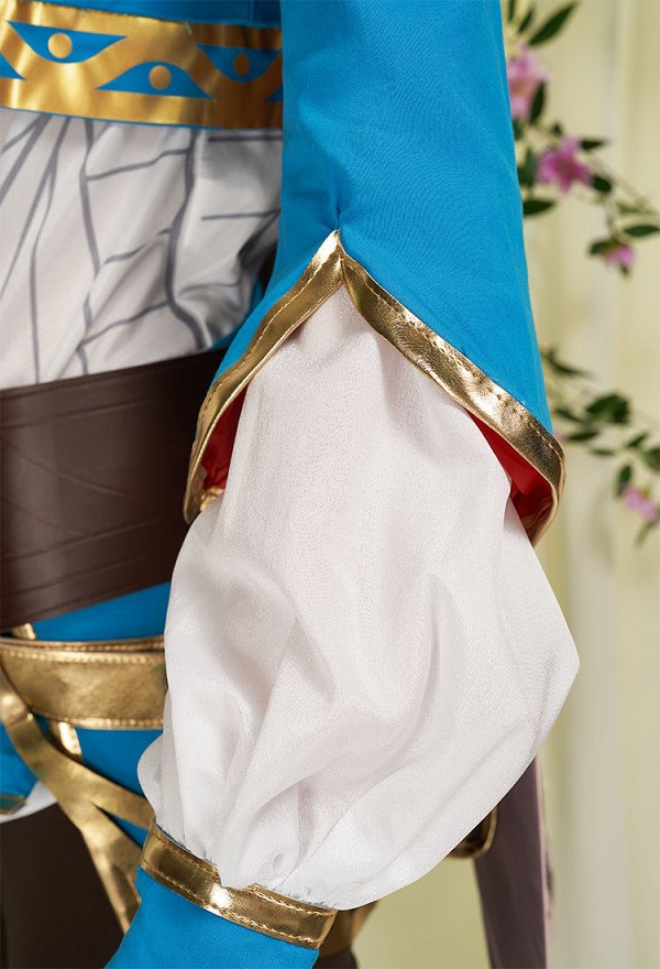 ゼルダの伝説 ブレス オブ ザ ワイルド ゼルダ姫 コスプレ 衣装 マント付き