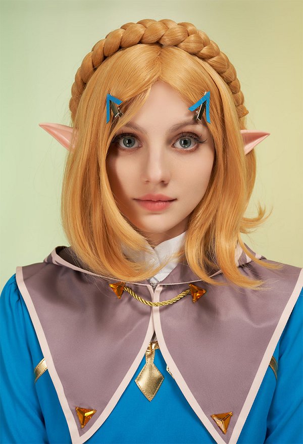 ゼルダの伝説 ブレス オブ ザ ワイルド ゼルダ姫 コスプレ 衣装 マント付き
