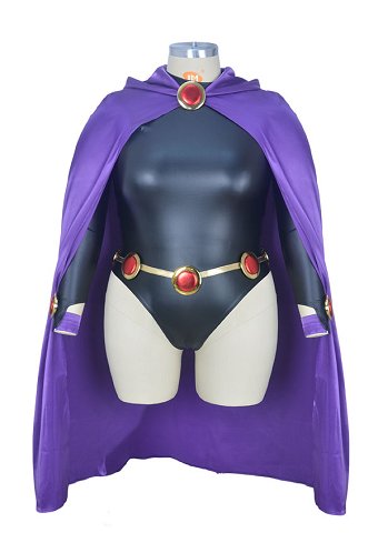 スーパーヒロイン レイヴン コスプレ 衣装 プラスサイズ