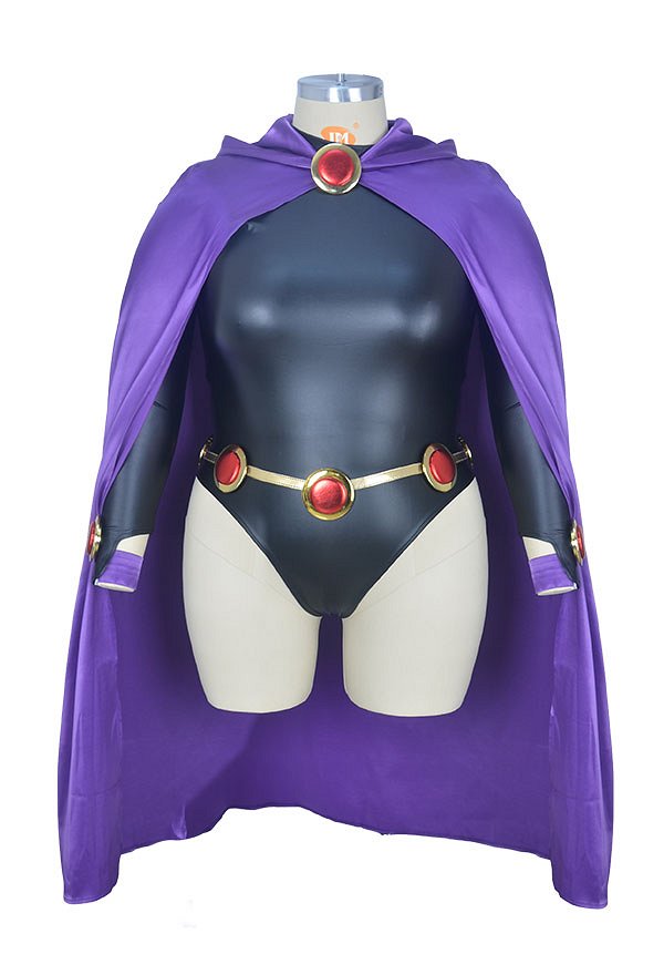 スーパーヒロイン レイヴン コスプレ 衣装 プラスサイズ