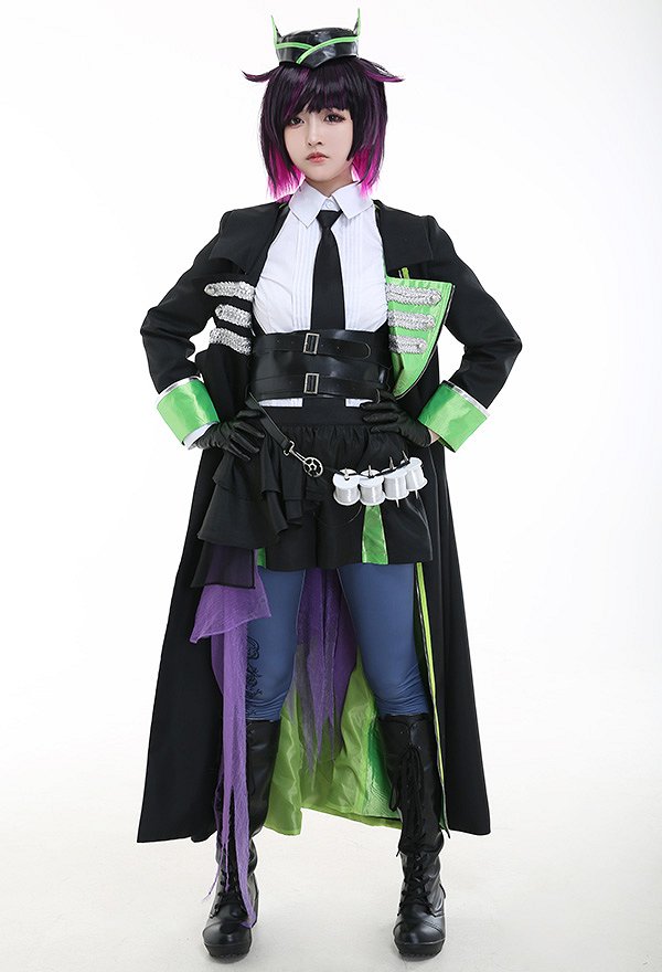 ディズニー ツイステッドワンダーランド ディアソムニア寮 リリア・ヴァンルージュ コスプレ衣装 アイドル服