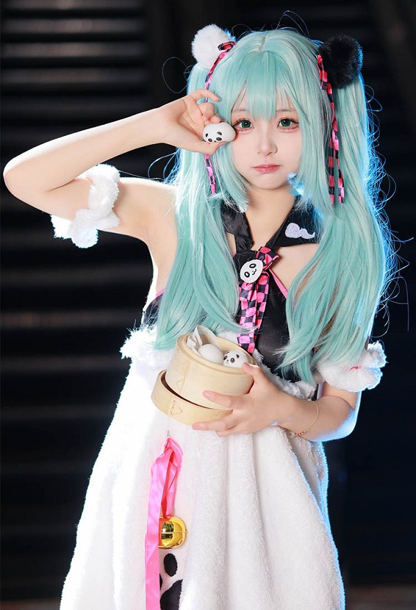 パンダ・初音ミク 中国グルメ・サマー コスプレ 衣装 パンダ・初音ミク 中国グルメ・サマー コスプレ 衣装