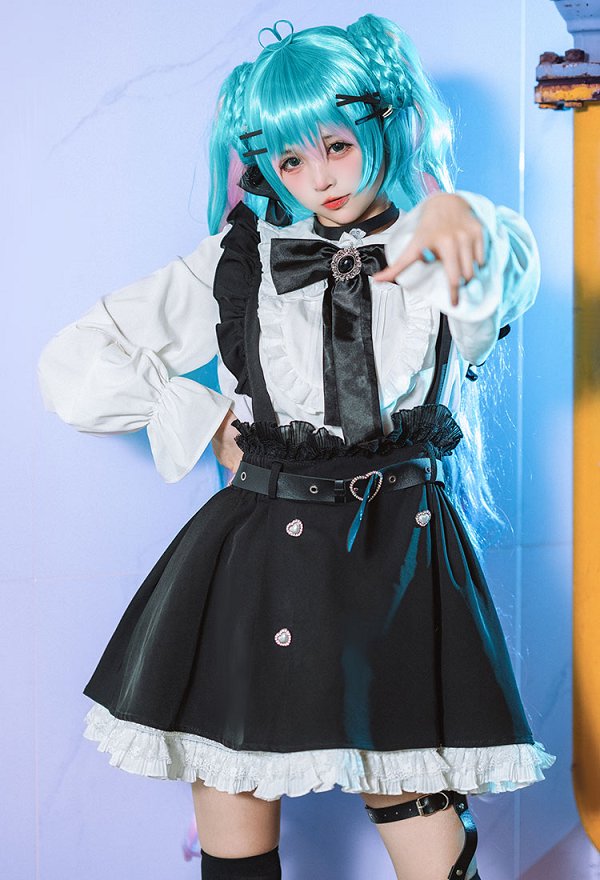 初音ミク 地雷系 コスプレ 衣装 初音ミク 地雷系 コスプレ 衣装