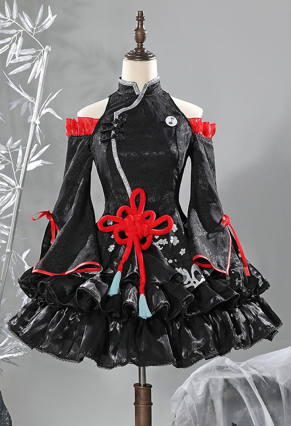 ボーカロイド 初音ミク コスプレ 衣装 中華風チャイナドレス