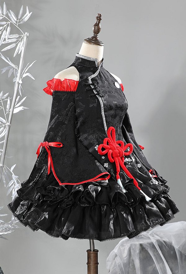 ボーカロイド 初音ミク コスプレ 衣装 中華風チャイナドレス