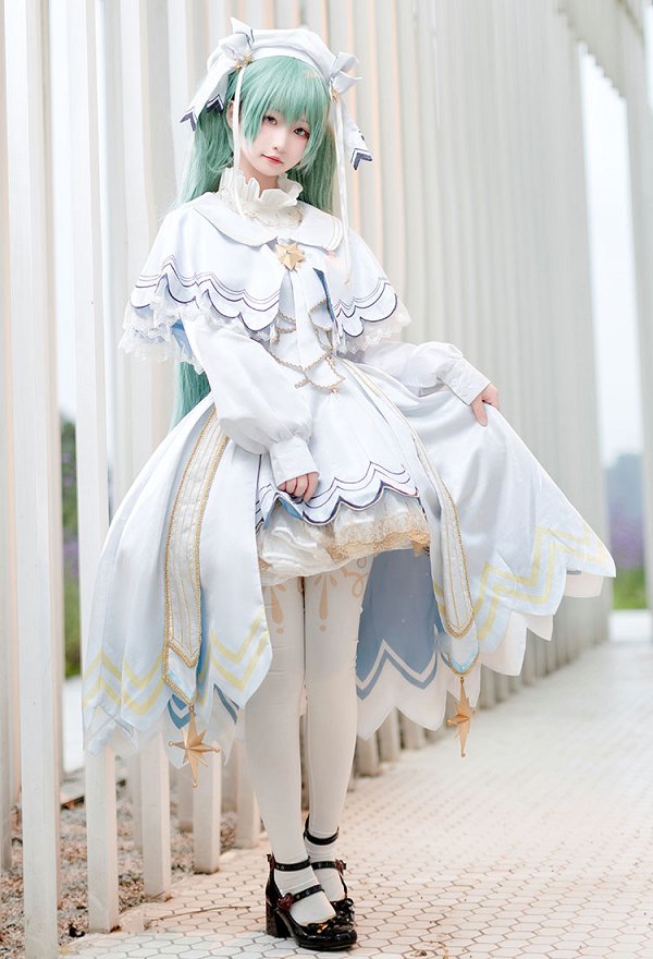 初音ミク 星祈之夜 コスプレ 衣装 初音ミク 星祈之夜 コスプレ 衣装