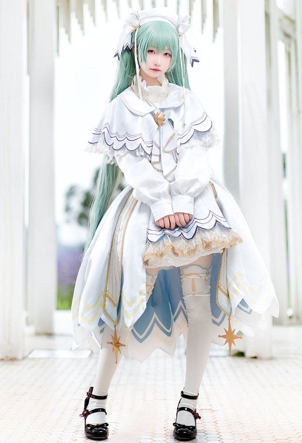 初音ミク 星祈之夜 コスプレ 衣装 初音ミク 星祈之夜 コスプレ 衣装