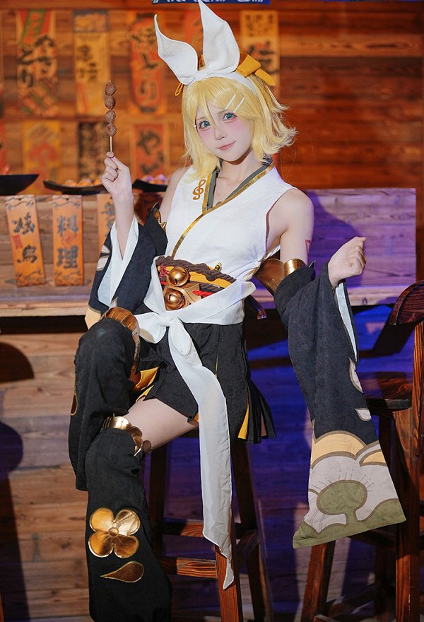 「陰陽師」 x 「鏡音リン」 コスプレ 衣装