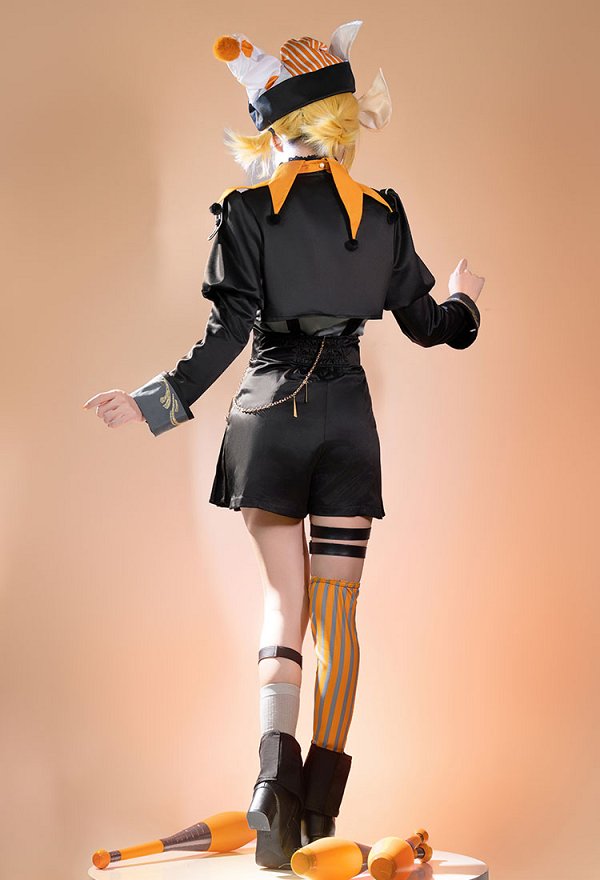 鏡音リン ブラックサーカス (Art by 望月けい) コスプレ 衣装 鏡音リン ブラックサーカス (Art by 望月けい) コスプレ 衣装