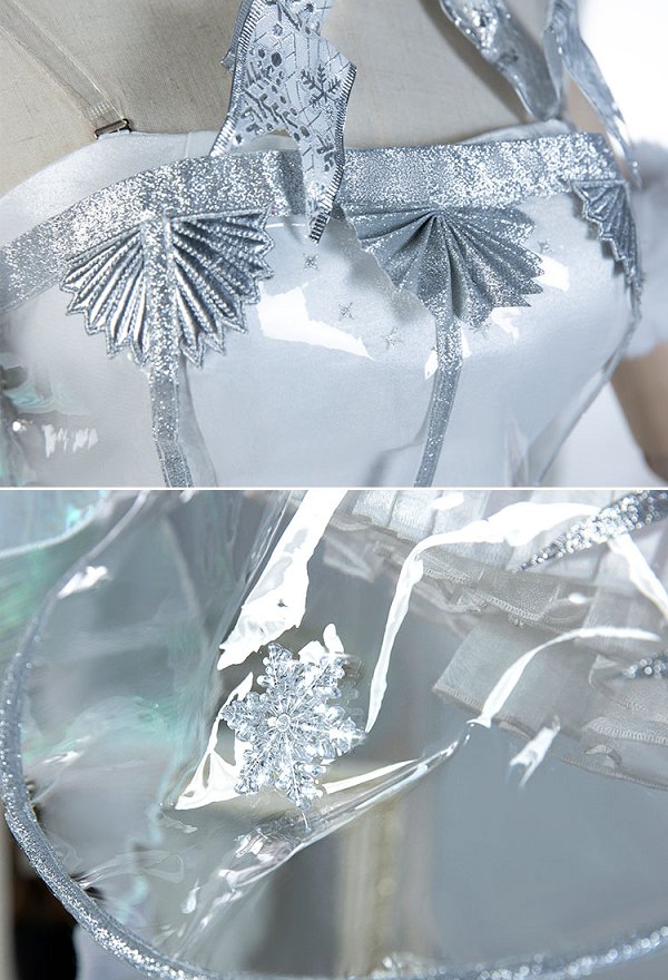 ミクシンフォニー2025 雪ミク コスプレ 衣装