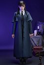 アダムス・ファミリー ウェンズデー・アダムス トレンチコート コスプレ 衣装