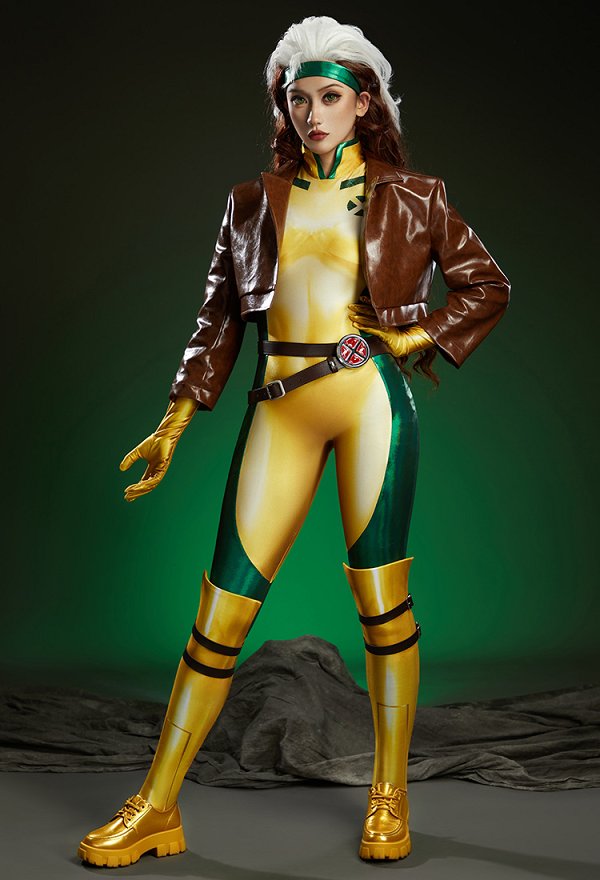 X-Men アンナ・マリー ローグ コスプレ 衣装 X-Men アンナ・マリー ローグ コスプレ 衣装