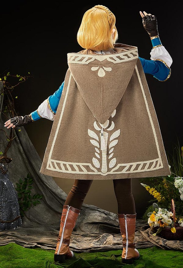 【更新版】ゼルダの伝説 ブレス オブ ザ ワイルド ゼルダ姫 コスプレ ポンチョ