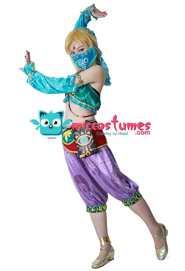 ゼルダの伝説 ブレス オブ ザ ワイルド ゲルド リンク コスプレ 衣装 女性用 ゼルダの伝説 ブレス オブ ザ ワイルド ゲルド リンク コスプレ 衣装 女性用