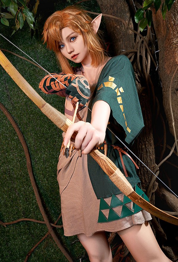 ゼルダの伝説 続編 リンク コスプレ 衣装