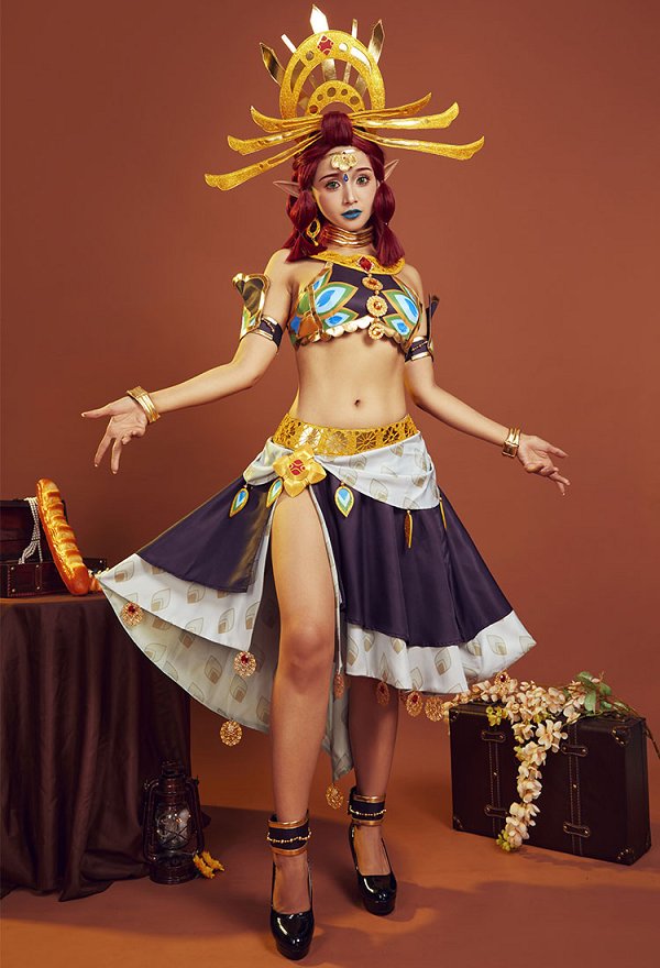 ゼルダの伝説ティアーズオブザキングダム ルージュ コスプレ 衣装