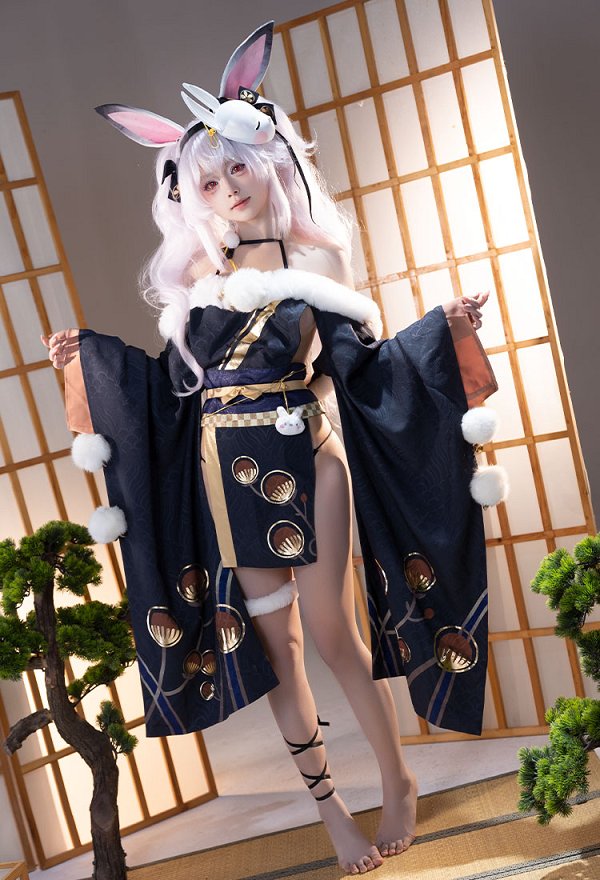 アズールレーン ラフィーII ウサウサ城主の見回り休憩 コスプレ 衣装 アズールレーン ラフィーII ウサウサ城主の見回り休憩 コスプレ 衣装