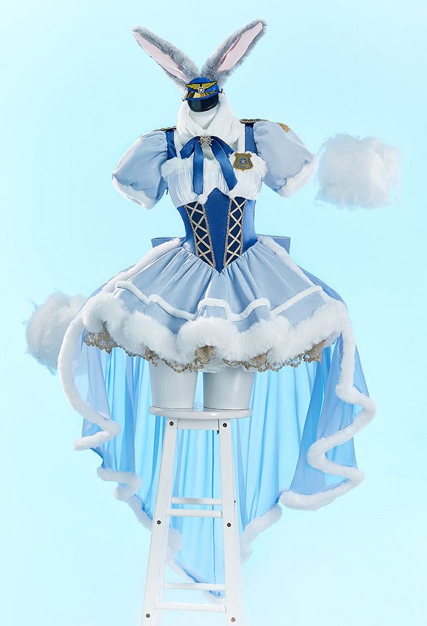 ズートピア ジュディ コスプレ ロリータドレス ズートピア ジュディ コスプレ ロリータドレス
