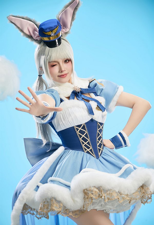 ズートピア ジュディ コスプレ ロリータドレス ズートピア ジュディ コスプレ ロリータドレス