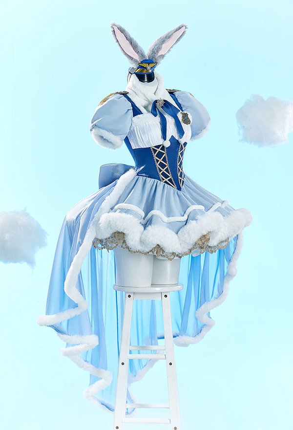ズートピア ジュディ コスプレ ロリータドレス ズートピア ジュディ コスプレ ロリータドレス