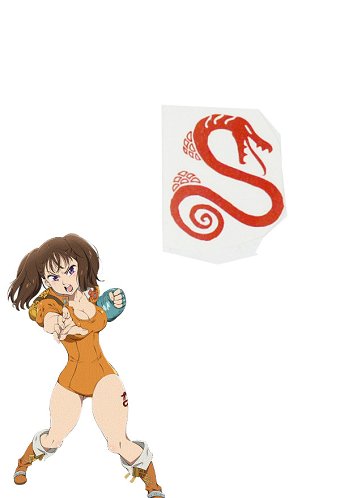 七大 ダイアン コスプレ タトゥーステッカー