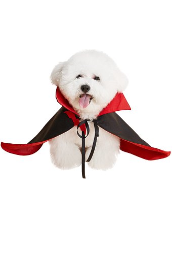ハロウィンスタイルのペットコスチューム吸血鬼のマント猫犬子犬の服