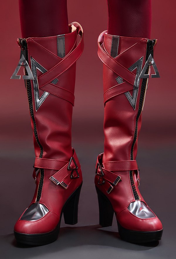 マーベルライバルズ スカーレット・ウィッチ コスプレ ブーツ