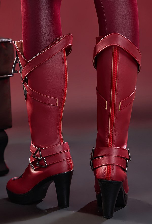 マーベルライバルズ スカーレット・ウィッチ コスプレ ブーツ