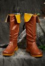 ゼルダの伝説 ブレス オブ ザ ワイルド リンク コスプレ メンズ ブラウン ブーツ