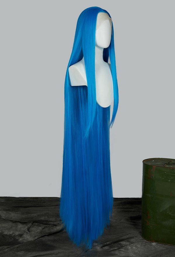 アーケイン2 ジンクス コスプレ ロングストレート ウィッグ 140cm アーケイン2 ジンクス コスプレ ロングストレート ウィッグ 140cm