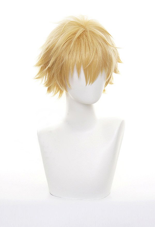 チェンソー 駆動電次 黒奇居子 コスプレ ウィッグ チェンソー 駆動電次 黒奇居子 コスプレ ウィッグ