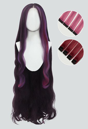 エバーアフターハイ レイヴン コスプレ ウィッグ