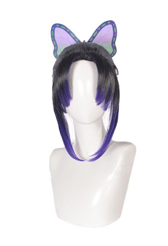 鬼滅の刃 胡蝶しのぶ コスプレ ウィッグ 短い髪