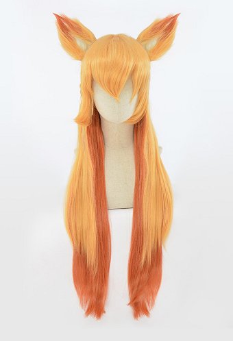 リーグ・オブ・レジェンド スター ガーディアン Ahri コスプレ かつら ウィッグ