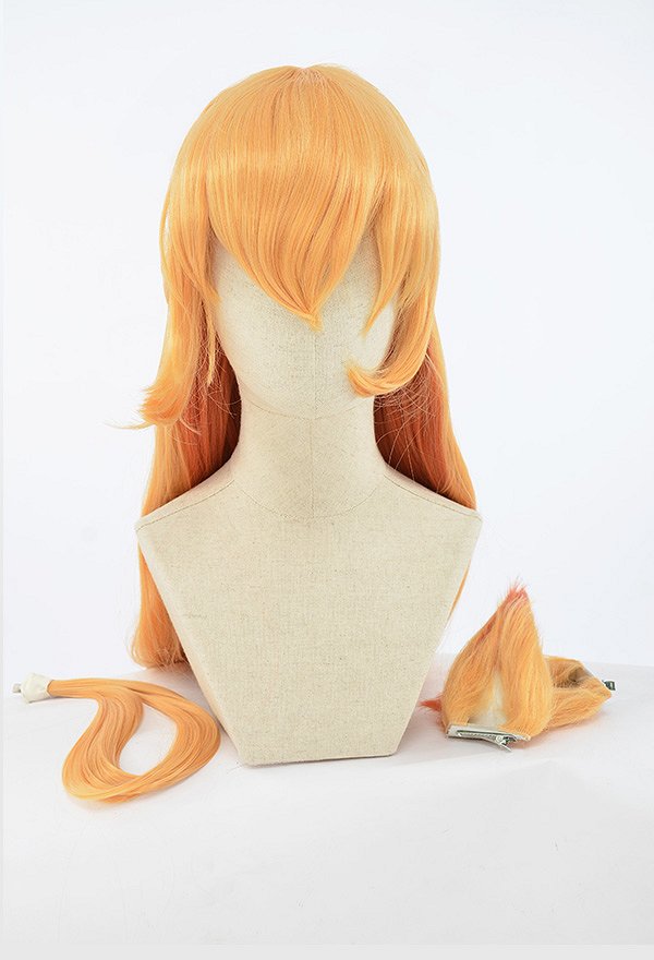 リーグ・オブ・レジェンド スター ガーディアン Ahri コスプレ かつら ウィッグ