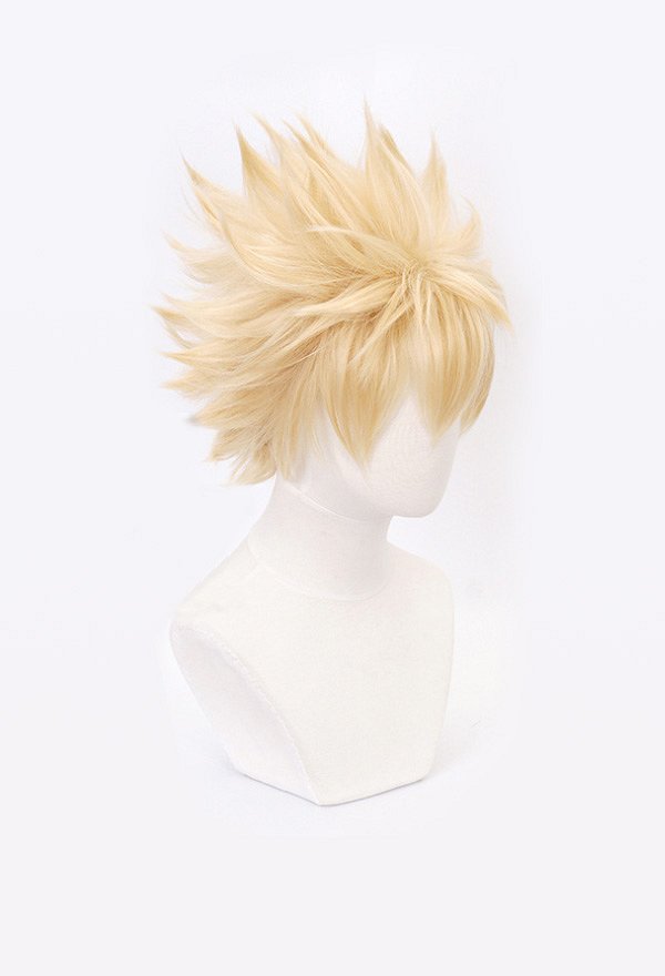 ヒロアカ 爆豪勝己 金髪 コスプレ かつら ウィッグ ヒロアカ 爆豪勝己 金髪 コスプレ かつら ウィッグ