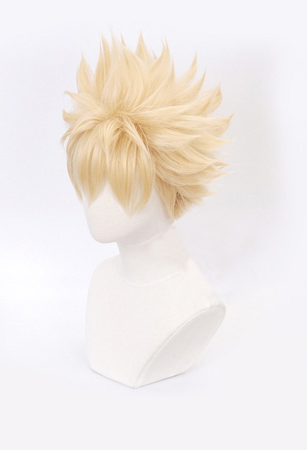 ヒロアカ 爆豪勝己 金髪 コスプレ かつら ウィッグ ヒロアカ 爆豪勝己 金髪 コスプレ かつら ウィッグ