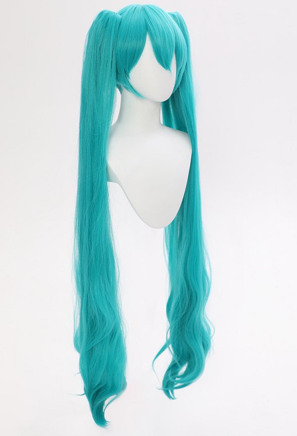 初音ミク コスプレ ウィッグ 緑色