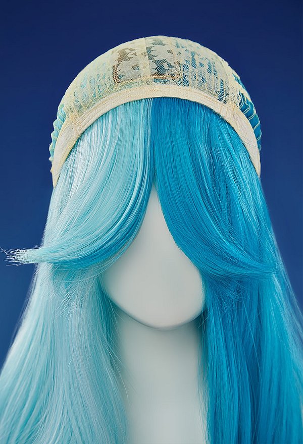 マーベル・ライバルズ 雪希 ブルー バイカラー コスプレ ウィッグ マーベル・ライバルズ 雪希 ブルー バイカラー コスプレ ウィッグ