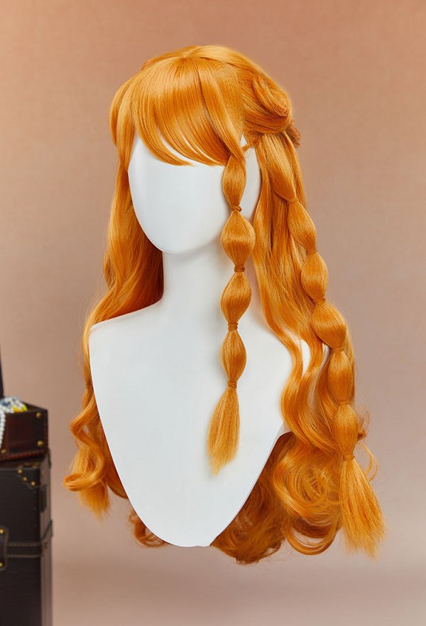 ONE PIECE 巨人島 ナミ コスプレ ウィッグ ONE PIECE 巨人島 ナミ コスプレ ウィッグ