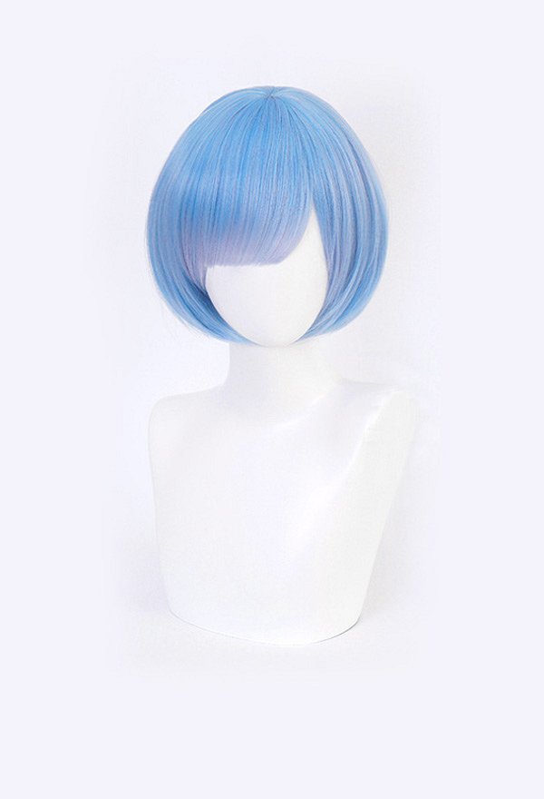 Re:ゼロから始める異世界生活 ラム レム コスプレ ウィッグ レッド ブルー 短い Re:ゼロから始める異世界生活 ラム レム コスプレ ウィッグ レッド ブルー 短い