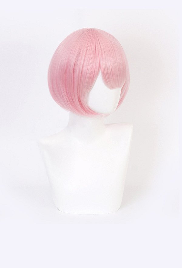 Re:ゼロから始める異世界生活 ラム レム コスプレ ウィッグ レッド ブルー 短い Re:ゼロから始める異世界生活 ラム レム コスプレ ウィッグ レッド ブルー 短い