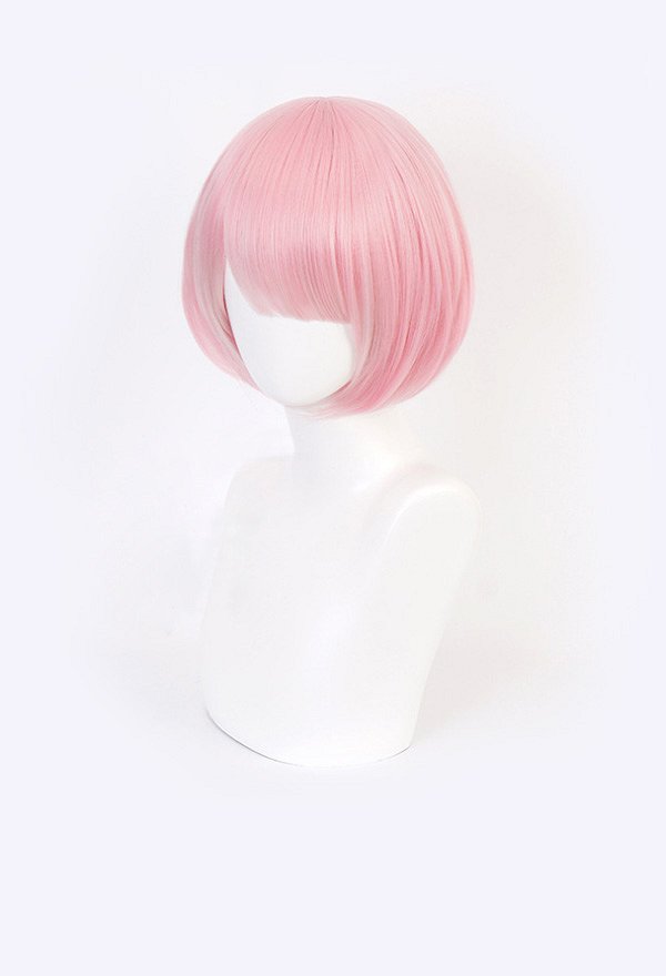 Re:ゼロから始める異世界生活 ラム レム コスプレ ウィッグ レッド ブルー 短い Re:ゼロから始める異世界生活 ラム レム コスプレ ウィッグ レッド ブルー 短い