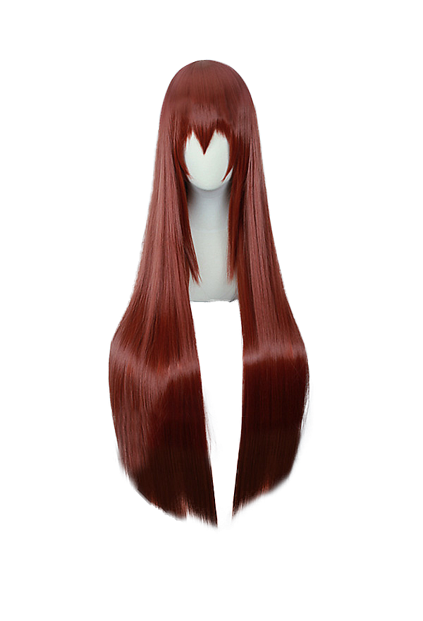 シュタインズゲート 牧瀬紅莉栖 シュタインズゲート 長い レッド まっすぐ コスプレ かつら ウィッグ シュタインズゲート 牧瀬紅莉栖 シュタインズゲート 長い レッド まっすぐ コスプレ かつら ウィッグ