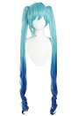 初音ミク コスプレ ウィッグ 緑青