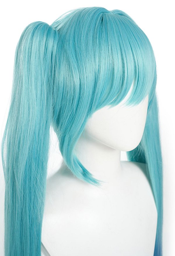 初音ミク コスプレ ウィッグ 緑青